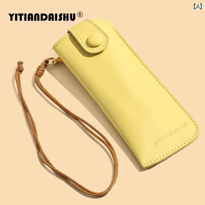 メガネ　ケース　サングラス 手持ち用の 吊り 首 メガネ ケース ポータブル 近視 バッグ 女性用 サング..