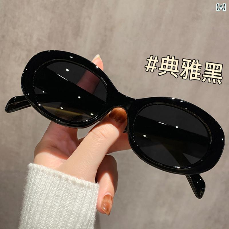 サングラス ケース めがね AOFDHH レトロ キャットアイ サングラス 女性用 2024な シーサイド ハイエンド 偏光 抗 UV