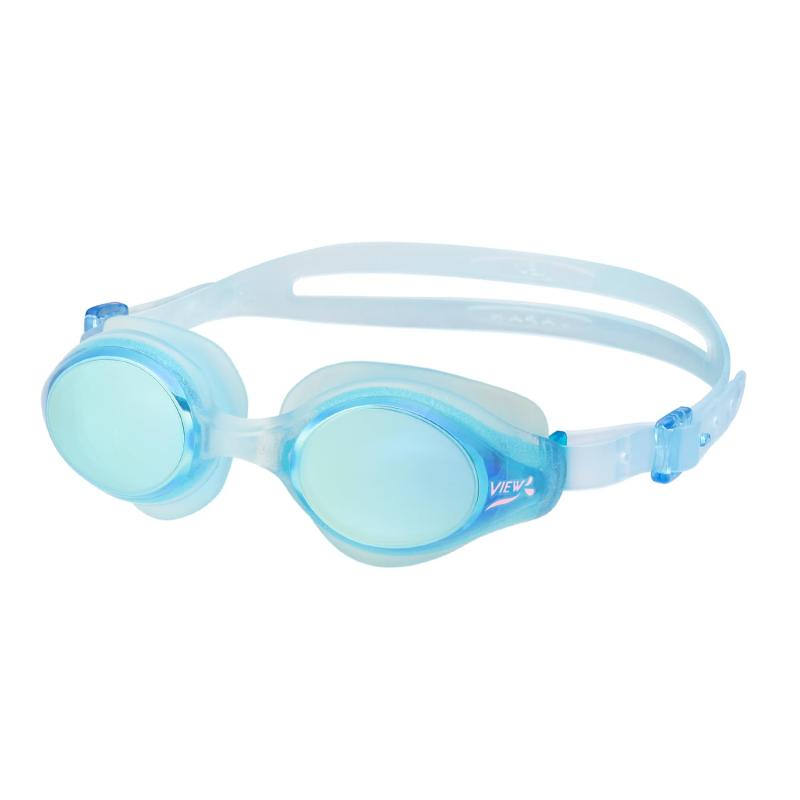 [ビュー] スイミングゴーグル ミラータイプ 日本製 フィットネス 女性用 大人用