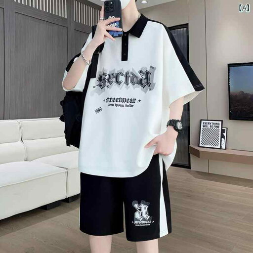 Tシャツ メンズ セットアップ 10代 半袖 Tシャツ 12 ~ 15歳 男児 服 中高 生 13名 ポロシャツ 14名 年長児 夏 スーツ Tシャツ メンズ セットアップ 10代 半袖 Tシャツ 12 ~ 15歳 男児 服 中高 生 13名 ポロシャツ 14名 年長児 夏 スーツ