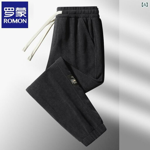 メンズ ズボン 厚手 ロモン スポーツ パンツ メンズ 春秋 スタイル 裏起毛 厚手 大きいサイズ メンズカジュアル 秋冬 メンズ ズボン 厚手 ロモン スポーツ パンツ メンズ 春秋 スタイル 裏起毛 厚手 大きいサイズ メンズカジュアル 秋冬