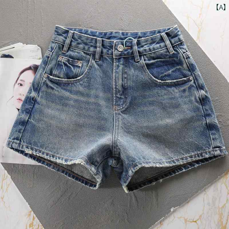 デニム ショートパンツ メンズ デニムショートパンツ レディース ゆったり ワイド レッグ 2025 aライン 1333mm 丈 パンツ 大きいサイズ 高級 品 アメリカン ホット ガール