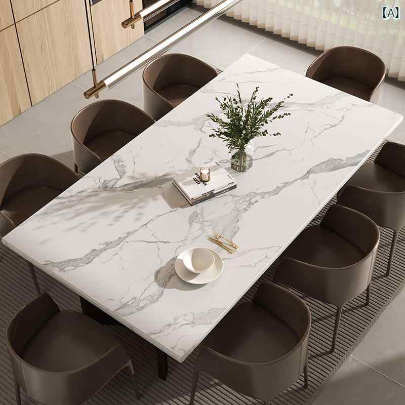 テーブルクロス　おしゃれ モダンで 軽い 高級 テーブル マット 大理石 柄 防水 耐 油 洗える レザー ..