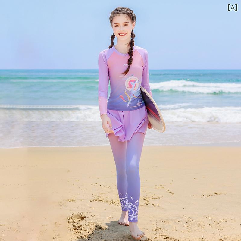 子供用　水着　マリン Xtep 子供用 水着 2025年 保守的 ファッション中 大型 おしゃれ 女の子 スプリット 男の子 速乾