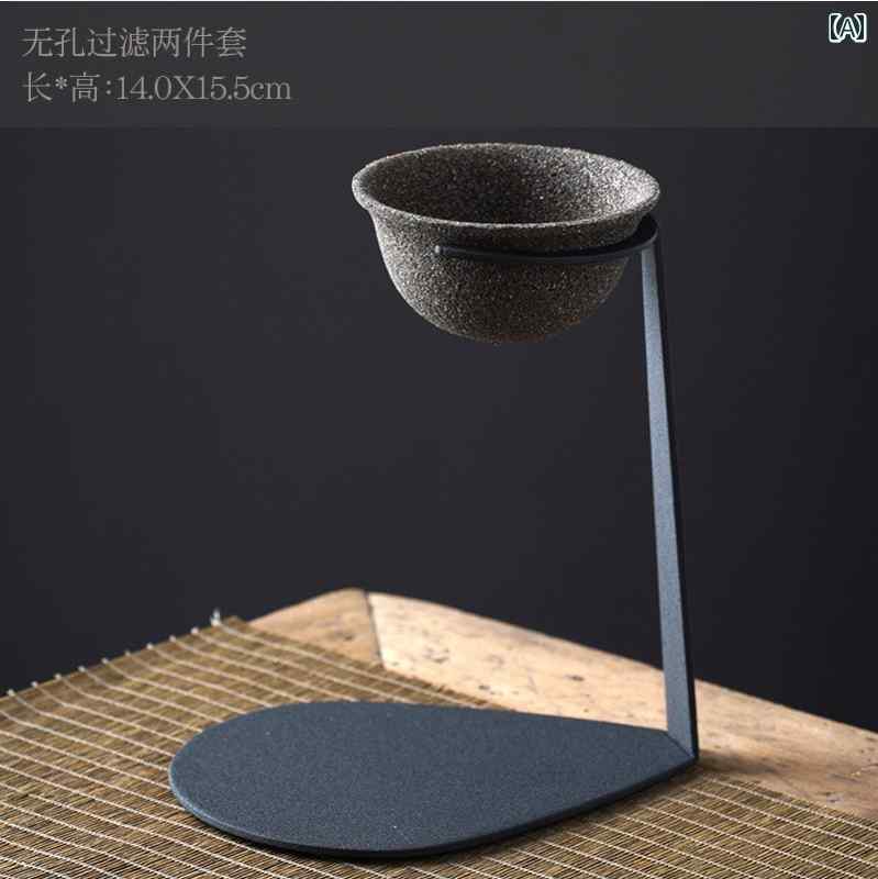 茶道具　セット　茶道 ミネラル非 多 孔 質 ティー リーク フィルター 家庭用 ティーセット アクセサリー オール イン ワン フェア カップティー メイキング アーティファクト