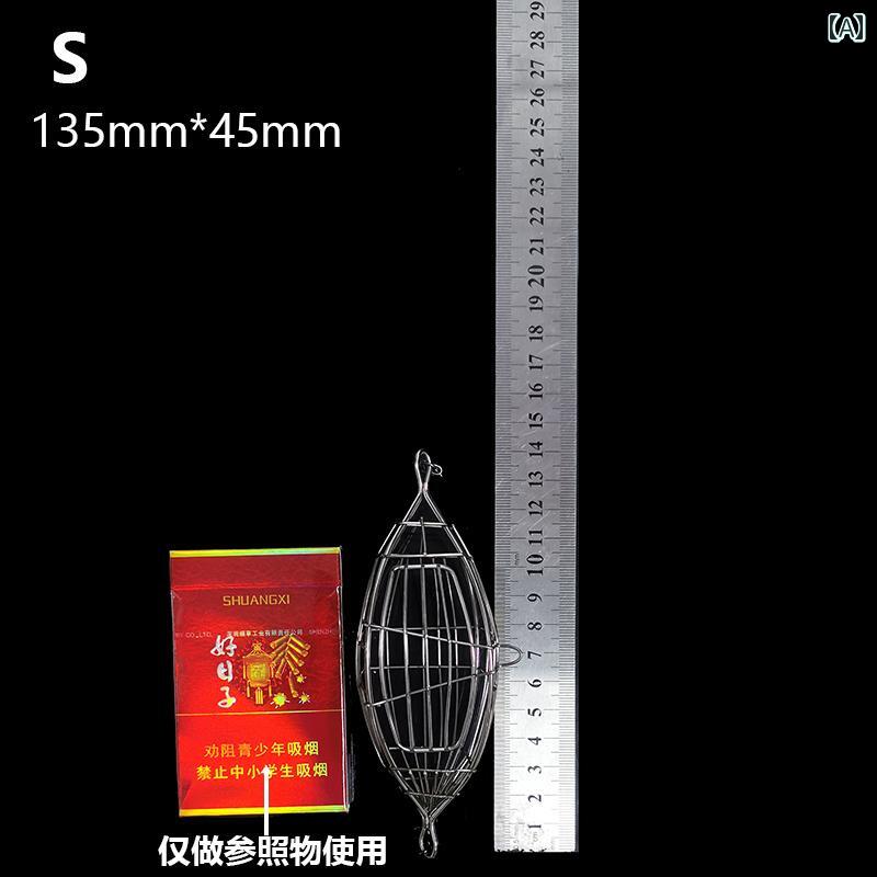 釣り針　ルアー　釣り 海 釣り 餌 ケージ バランス スト リング フック エビ ボート レンガな オリーブ..
