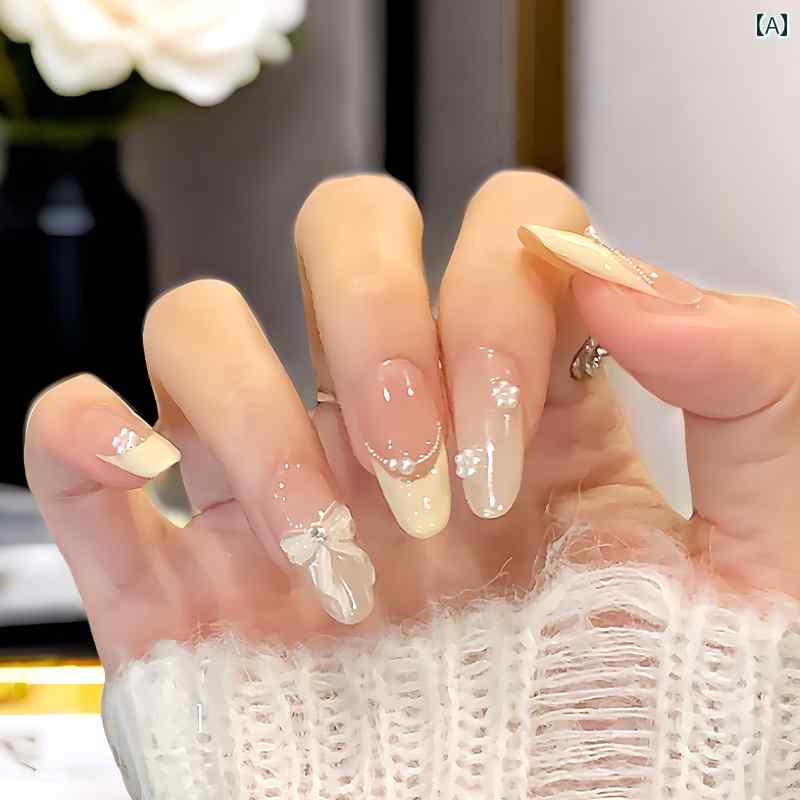 ネイル アート パッチ KS ネイルアート ウェア ミディアム＆ ロング アー 2025 ハイエンド ミルキーホ..