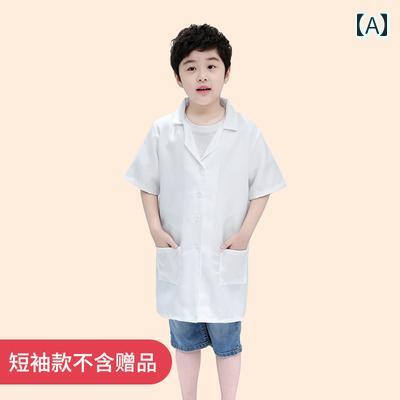 子供服　コスチューム 子供用 白衣 医師の 制服 幼稚園 子供の 仕事の パフォーマンス 赤ちゃんの 薬学..