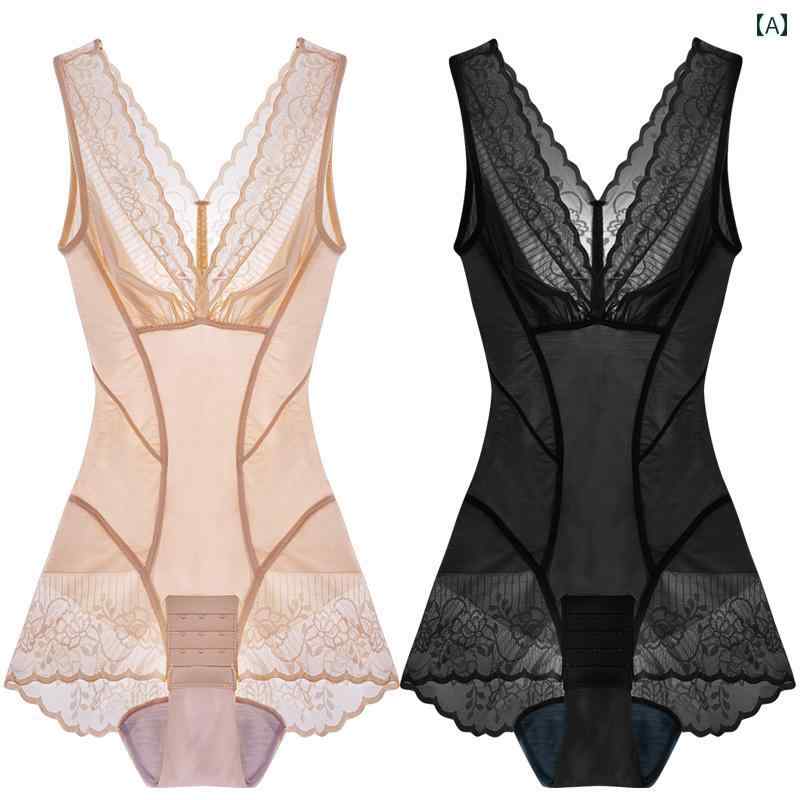 下着　薄型　レディース ワンピース 補正 下着 お腹 痩せ 腹筋 ウエスト コルセット 体型 ヒップ アップ 股 引き締め 産後 大きいサイズ