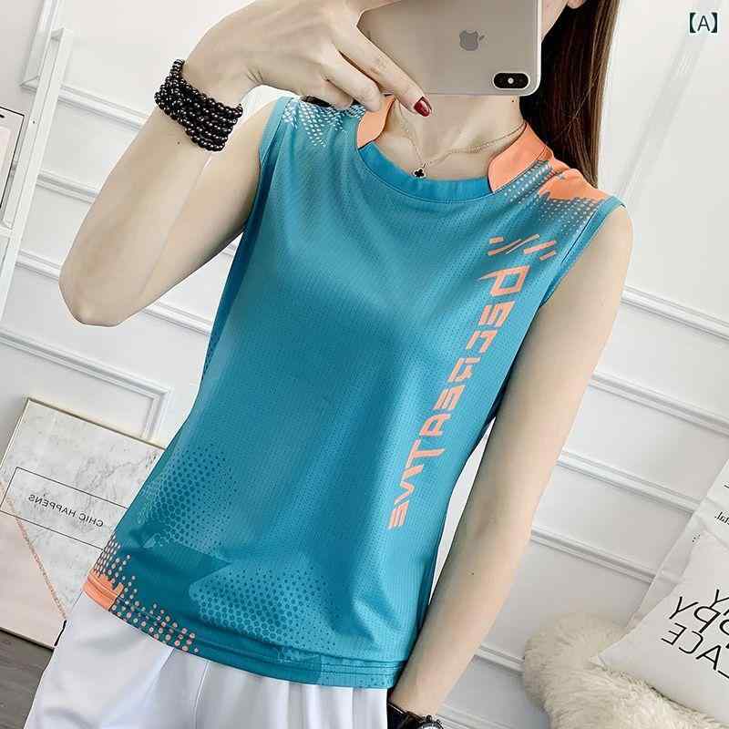 ノースリーブ インナー レディース ノースリーブ 速乾 半袖 レディース ラウンドネック ベスト 薄型 通気性 伸縮性 ランニング 服 アウトドア スポーツ トップス