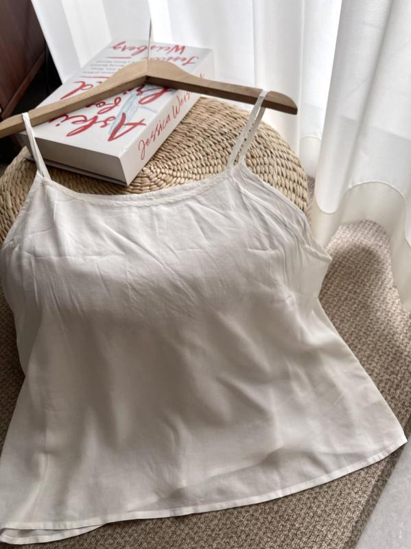 ノースリーブ　インナー　レディース 【 早期 退職】 Ruyi 100 コットン 薄手 ショート スリング カジュアル 万能 ボトムス ベスト トップス レディース 夏