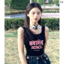 キャミソール タンクトップ レディース 夏に 着る 女性用 ブラック アメリカン キャミソール ベスト 2025年 スリムフィット スウィート ホット ガール I 字型 ノースリーブトップ|詳細画像