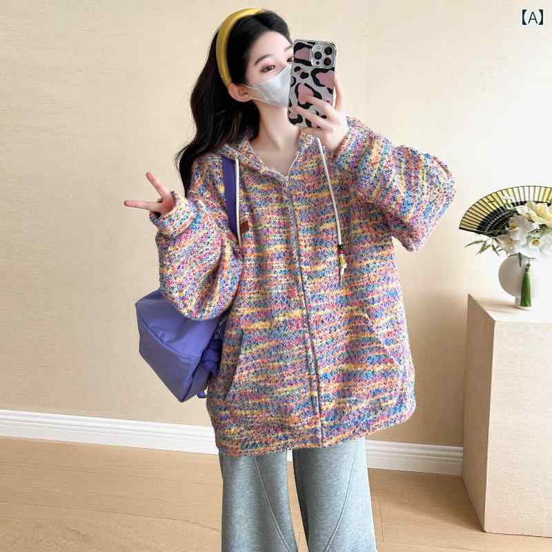 妊婦用 パンツ レギンス 妊婦用 コート 春秋 2025 フード付き ストライプ カーディガン 厚手 小春 スーツ ハイエンド