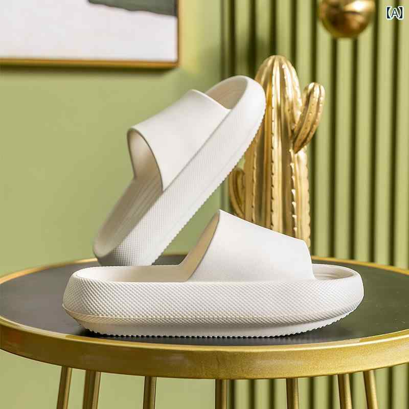 スリッパ　シューズ　カジュアル 50 EVA サンダル レディース 夏 アウトドア 室内 家庭用 厚底 高さ アップ 入浴 滑り止め ソフト ソール