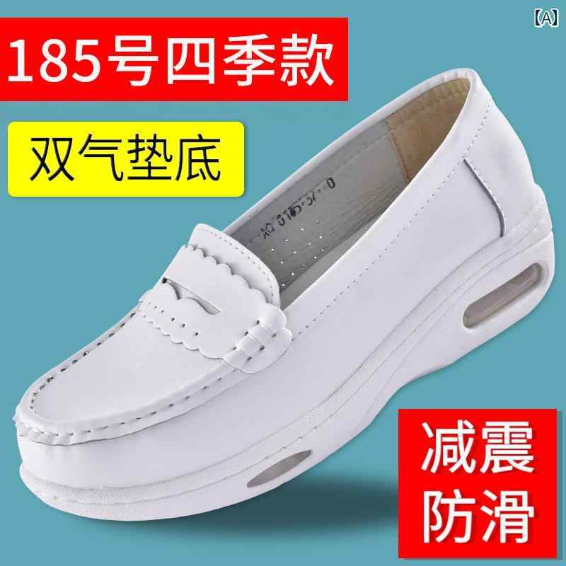 スリッパ　シューズ　カジュアル 女性用 エア クッション ナースシューズ ソフト ソール 通気性 足が 疲れにくい 冬用 ベルベット 滑り止め 春秋用 厚底 臭くない 冬 スタイル