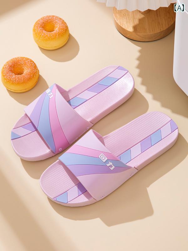 スリッパ　シューズ　カジュアル 女性用 ウォリアー スリッパ 2025夏 浴室用 バス用 滑り止め 防臭 家庭用 室内用 ソフト ソール サンダル 男性用