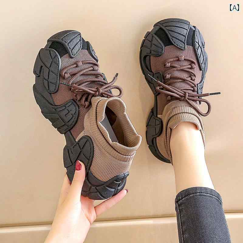 スリッパ　シューズ　カジュアル 女性用 ソックス シューズ 2025 春 メッシュ スポーツ タコ ココナッツ 室内用 ソフト ソールは 足を 疲れさせません