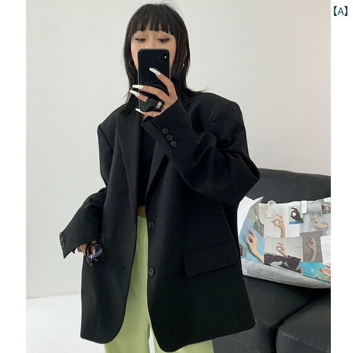 ビジネス スーツ ジャケット 女性用 ブラック スモール スーツ ジャケット 2025 春秋服の オーバー サイズ カジュアル ハイエンド ビジネス スーツ ジャケット 女性用 ブラック スモール スーツ ジャケット 2025 春秋服の オーバー サイズ カジュアル ハイエンド