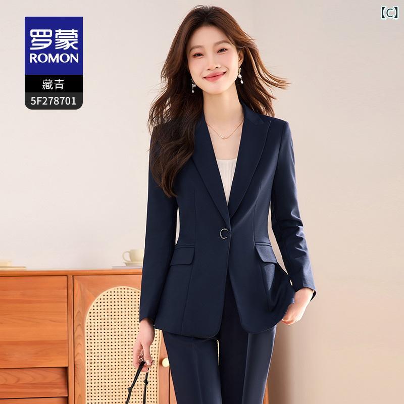 スーツ　ジャケット　カジュアル ロモン シングル スーツ ジャケット レディース 2025 春 スタイル ファッション カジュアル 韓国 スモール スリムフィット