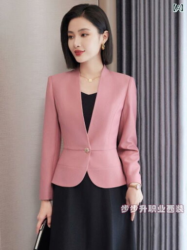 スーツ ジャケット カジュアル 女性用ノー カラー スーツ ジャケット 2025年 レディ ハイエンド エレガント プチ ショート スタイル スモール シャネル 風 スーツ ジャケット カジュアル 女性用ノー カラー スーツ ジャケット 2025年 レディ ハイエンド エレガント プチ ショート スタイル スモール シャネル 風