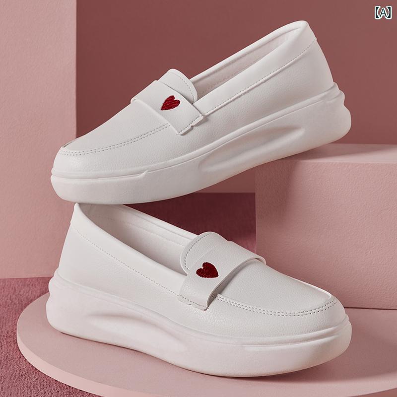 シューズ　スリッパ　カジュアル 女性用 ナースシューズ ソフト ソール 通気性 滑り止め ハイヒールの 医療 看護 作業 靴 夏 スタイル