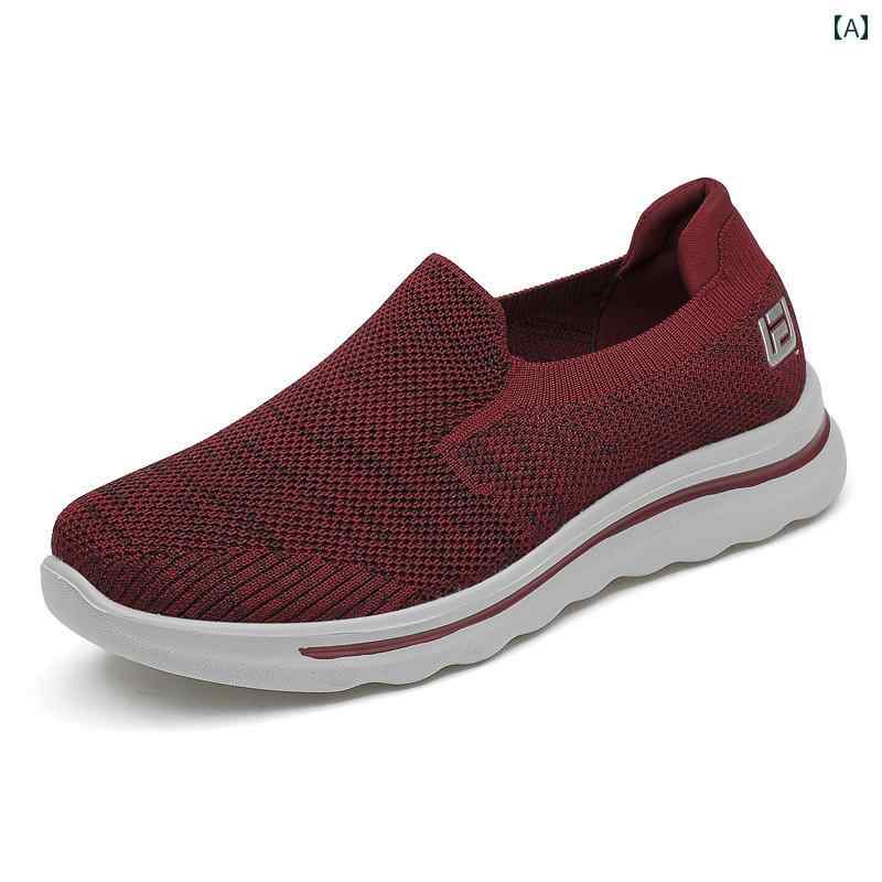 シューズ　スリッパ　カジュアル 春秋 マザー シューズ 快適で 軽量 スリッポン 滑り止め ソフト ソールの ウォーキング 女性用 カジュアル 高齢者