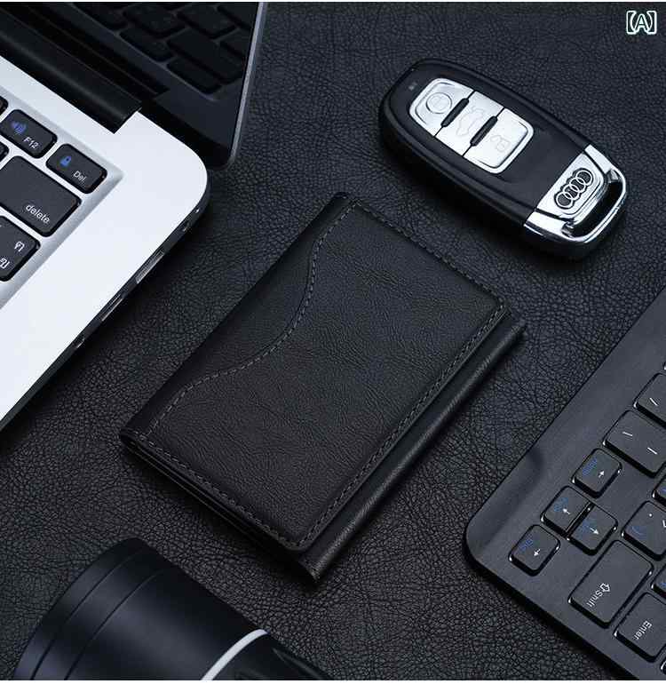 財布　カードケース　ウォレット Apple iPhone 12 / 13 14 15用 レザー MagSafe 磁気 ウォレット 複数 ..