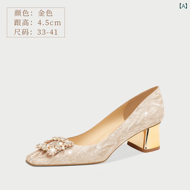 ハイヒール　シューズ　レディース pjjuu 大きいサイズ 厚底 ハイヒール ウェディングシューズ ウェデ..