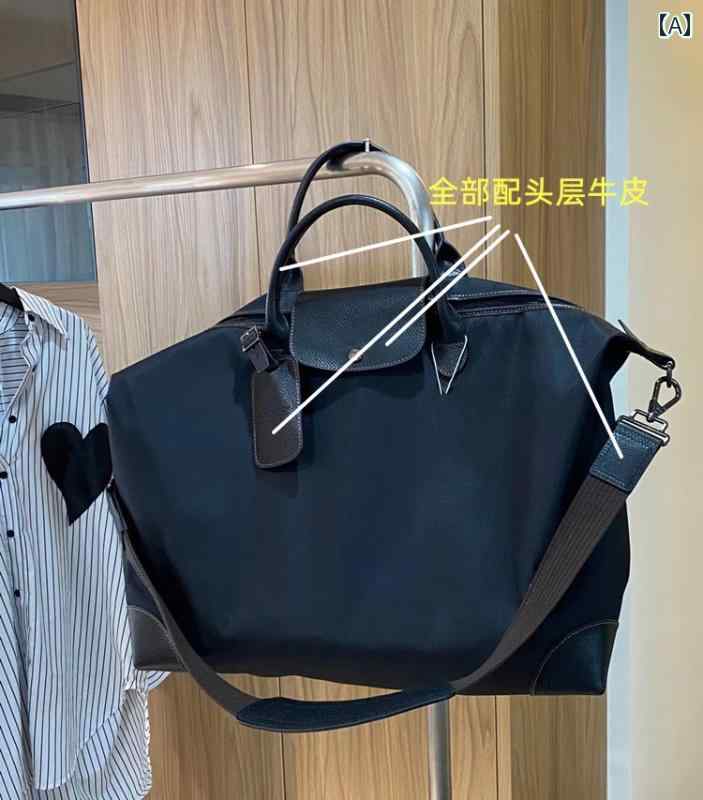 バッグ　ハンドバッグ　トラベル 旅行 バッグ ダッフルバッグ大容量 荷物 搭乗 男女兼用 牛革 ダッフルバッグ ポータブル