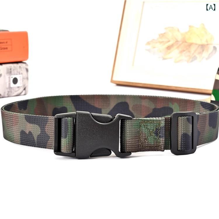 腰　サポーター　ベルト 学生 軍事 訓練 ベルト タクティカル サマー キャンプ インナーと アウター 迷..