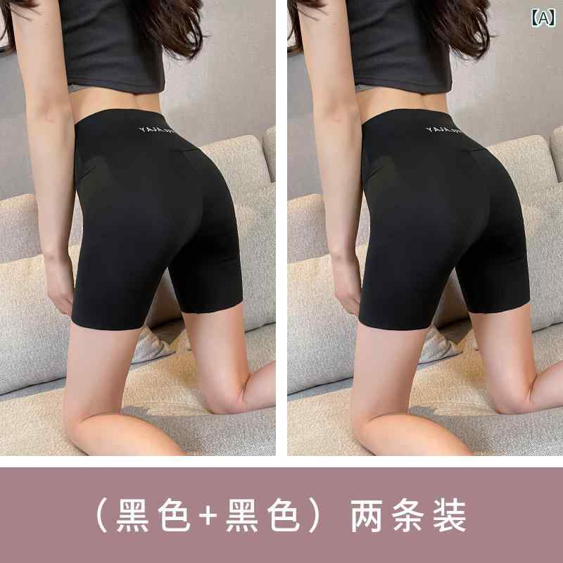 レギンス パンツ レディース シャーク パンツ レディース 夏 アウター 薄手 七分丈 レギンス 露出 防止 安全 シームレス 腹部 ヨガ バービー