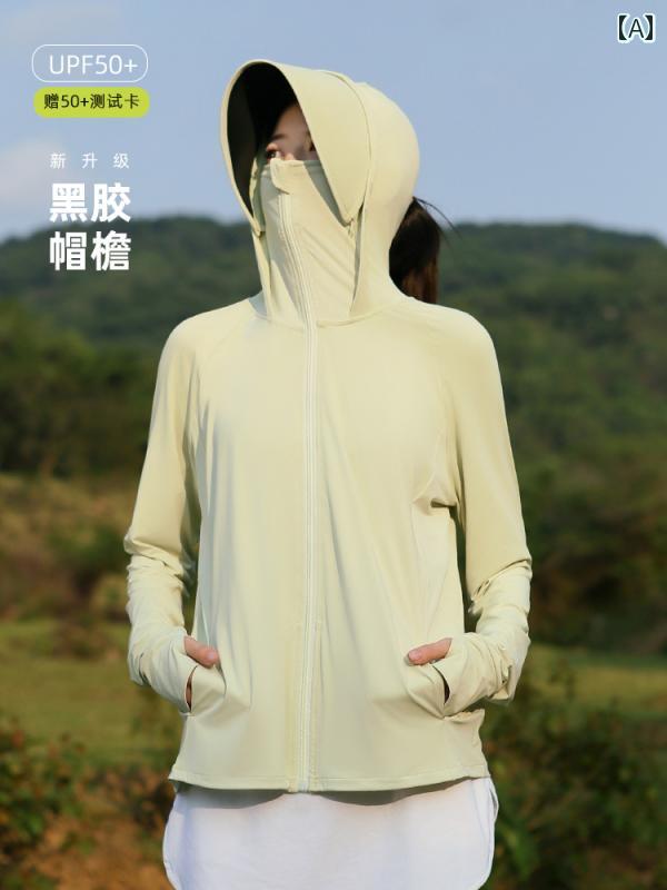 パーカー　薄手　カジュアル 冷感 原 糸 日焼け防止 服 夏の レディース 2024 黒 ゴム つば ブラウス U..