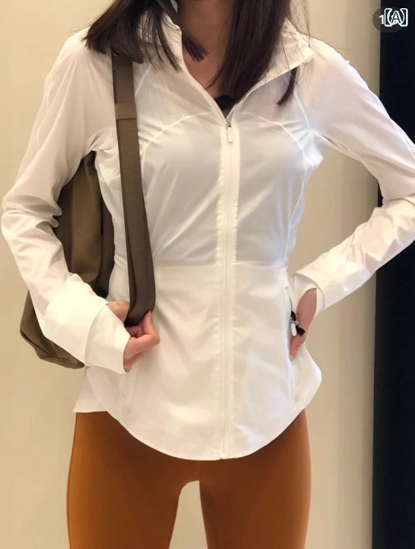 パーカー　薄手　カジュアル 24 ルル 冷感 日焼け防止 スキン 服 夏 ゴール スマッシュ 通気性 女性 薄..