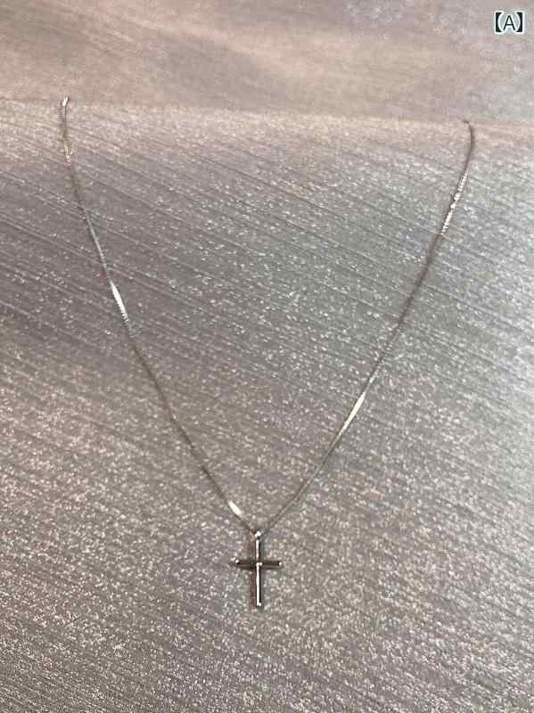ネックレス　十字架　クロス LZMO クロス | S925 スター リング シルバー ネックレス ブレスレット 女..