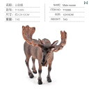 おもちゃ ホビー 動物 模擬 森林 動物 おもちゃ オジロジカ ヘラジカ ニホン ジカ 野生の 鹿 セット クリスマス トナカイの 装飾品