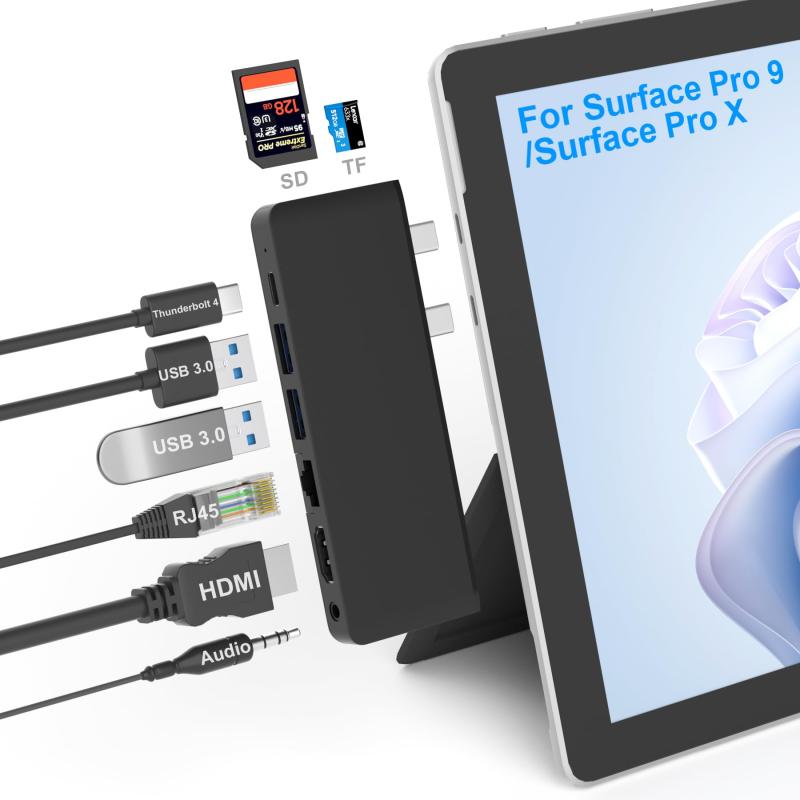 Surface Pro 6 /Pro 5 /Pro 4 USB ハブ