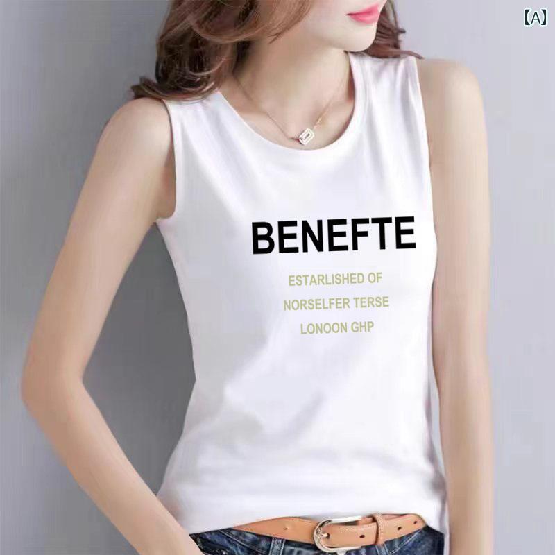 タンクトップ　レディース　ノースリーブ レディース 夏用 キャミソール ゆったり 大きめ サイズ 韓国 ..