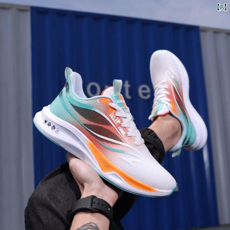 シューズ　ランニング　スポーツ BBK ランニング高 弾性 衝撃 吸収 ソフト ソール 冷感 通気性 滑り止め カップル シューズ新 スタイル