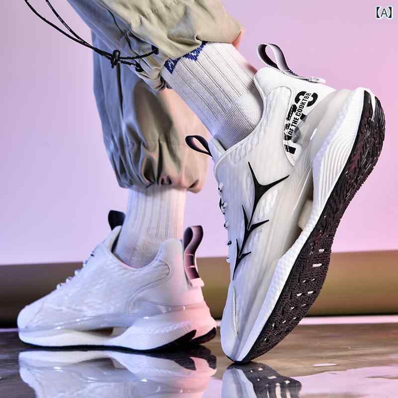 ランニング　シューズ　カジュアル ポップ コーン メンズシューズ 2025 春 カジュアル スポーツ ランニング シューズ ティーンエイジャーと 学生向け 軽量 衝撃 吸収