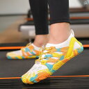 ランニング シューズ カジュアル メンズ レディースの 裸足 スポーツ シューズ 屋内 フィットネス スクワット ヨガ 滑りにくい 軽量 ソフト ボトム トレッ...