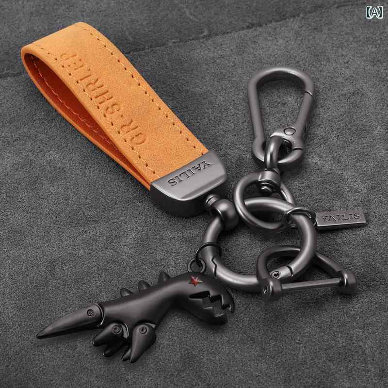 アクセサリー　キーホルダー　メタル の 毛皮の シンプル 小さい 恐竜の バイクの 不滅の トーテムの ..