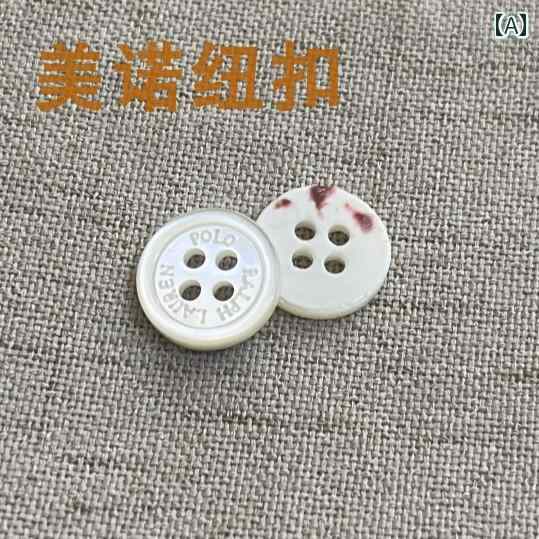 ボタン　ラウンド　アクセサリー ニットカーディガン シェル ボタン ポロ セーター ジャケット ラフ ホワイト シャツ レター