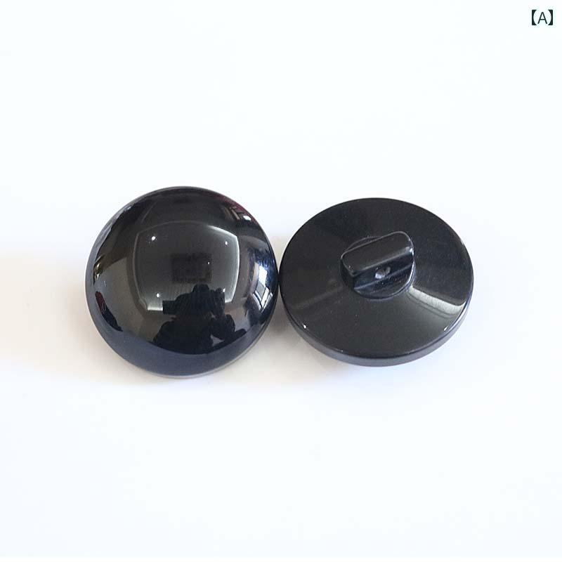 ボタン カジュアル アクセサリー ウール コート ボタン 丸型 キノコ 樹脂 セーター カーディガン シャツ 服 装飾 25 mm