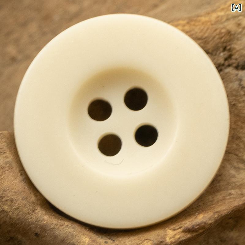 ボタン カジュアル アクセサリー 高級 アーミーグリーン ジャケット カーキ カジュアル パンツ 樹脂 ボタン レトロ ダーク ブルーの スーツ セーター