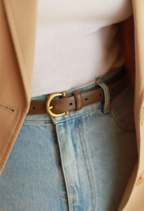 レディース　ベルト　カジュアル BluebluesSky ヴィンテージ ソフト トップレイヤーの 牛革 レディース ベルト 装飾 ジーンズ ウエスト バンド