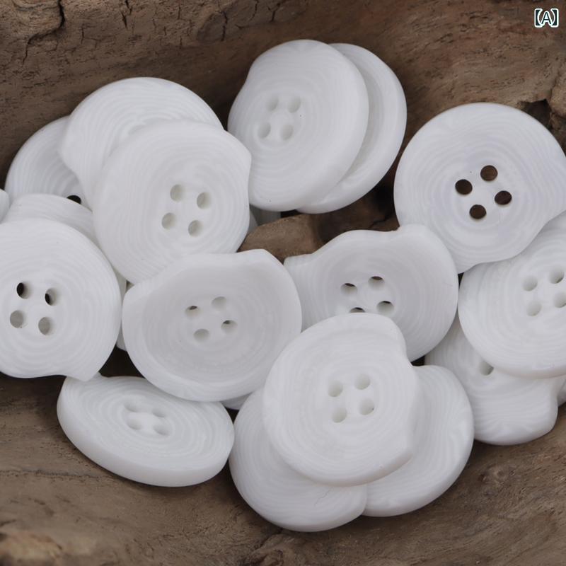 ボタン　カジュアル　アクセサリー 高級 アプリコット 色の ノッチ 付き セーター カーディガンジャケット 樹脂 ボタン コート ウィンドブレーカー スーツ 衣類 アクセサリー