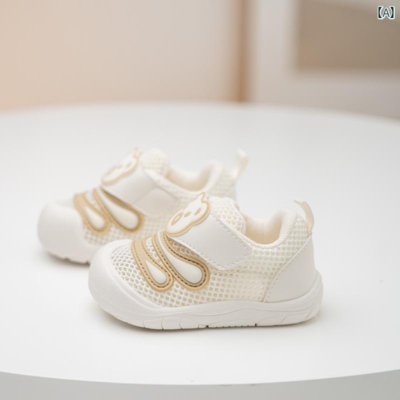 ベビー　シューズ　かわいい ベビー シューズ メッシュ 春夏 スタイル 1 ～ 3歳 男の子 女の子 赤ちゃ..