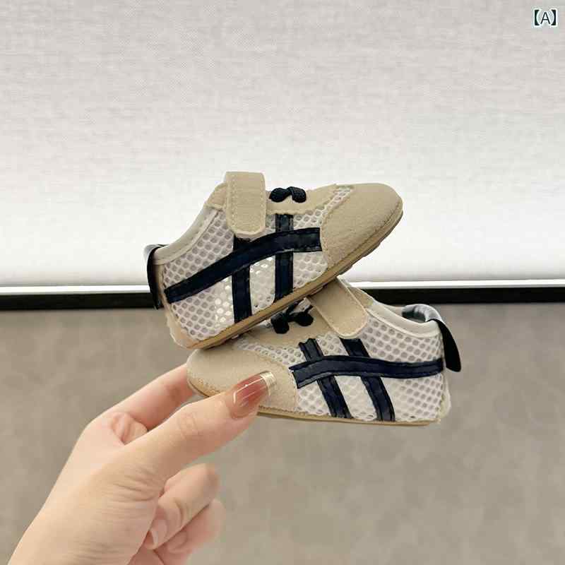 ベビー　シューズ　かわいい 春夏 01歳の ベビー シューズ ソフト ソール 滑り止め アンチ キック メッシュ 369ヶ月の 男女の 赤ちゃん 通気性 幼児 サンダル