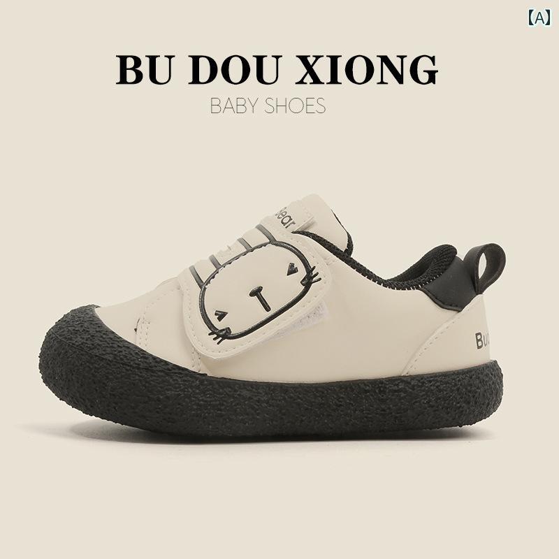 ベビー　シューズ　かわいい 幼児と 幼児の 秋 柔らかい 底の 靴 1歳半の 男の子 シングル シューズ 春秋 女の子 通気性の ある スポーツ シューズの