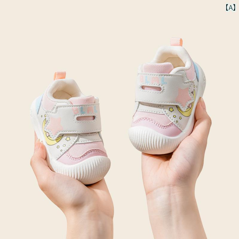 赤ちゃん　靴　シューズ ベビー シューズ メンズ 2025 春 ソフト ソール 滑り止め 幼児 通気性 春秋 女児 靴